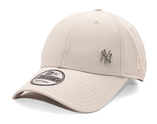 Kšiltovka New Era - MLB Flawless 9FORTY - NY Yankees - Stone