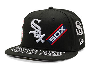 Kšiltovka New Era - MLB "Image Drop" ALL-OVER 59FIFTY - Chicago White Sox - Black