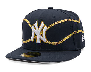 Kšiltovka New Era - MLB Chain Wrap 59FIFTY - NY Yankees - Navy