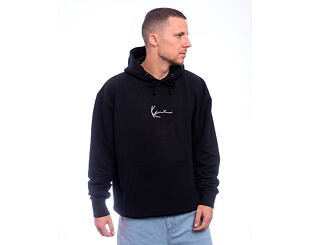 Mikina Karl Kani Small Signature Hoodie 6021238 Black/White