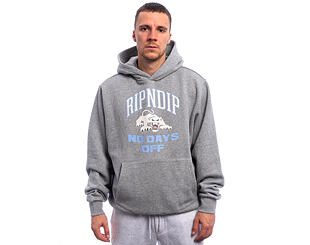Mikina Rip N Dip - White Panther Hoodie - Heather Grey