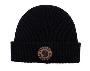 Kulich Fjällräven - Bergtagen Forever Wool Beanie - Black