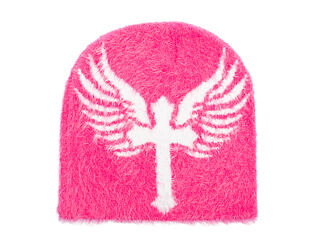 Kulich Reflection Luxury  Fuzzy Beanie - Pinkie