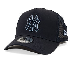 Kšiltovka New Era - MLB Outline 9FORTY Trucker - NY Yankees - Navy