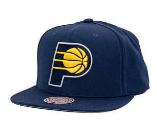 Kšiltovka Mitchell & Ness - Indiana Pacers - Team Ground 2.0 Snapback - Blue