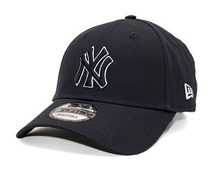 Kšiltovka New Era - MLB Outline 9FORTY - NY Yankees - Navy