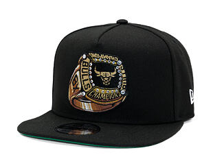 Kšiltovka New Era - NBA Ring 9FIFTY A-Frame - Chicago Bulls - Black