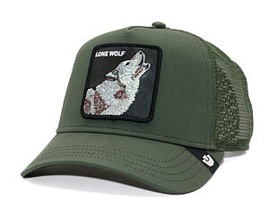 Kšiltovka Goorin - Lone Wolf Trucker - Palm