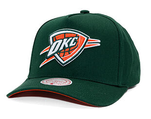 Kšiltovka Mitchell & Ness - NBA - Emerald Slam - Oklahoma City Thunder - Green/Orange