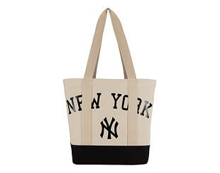 Taška New Era - MLB Tote Bag - NY Yankees - Ivory / Black