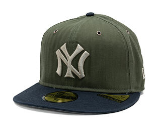 Kšiltovka New Era - MLB Three Looms "American Herringbone" 59FIFTY - NY Yankees - Team Color
