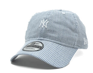 Kšiltovka New Era - MLB Seersucker 9TWENTY - NY Yankees - Navy / White