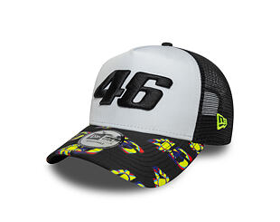 Kšiltovka New Era - Print Visor 9FORTY A-Frame Trucker - Black