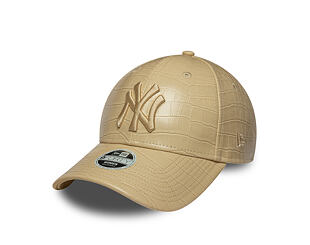 Dámská Kšiltovka New Era - MLB PU Pattern 9FORTY - NY Yankees - Stone
