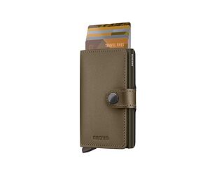 Peněženka Secrid - Miniwallet Matte Satin - Bronze