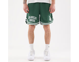 Kraťasy New Era - MLB Comfort Shorts - LA Dodgers - Green