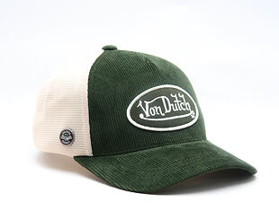 Kšiltovka Von Dutch - Baseball - Corduroy Patch Premium - Green