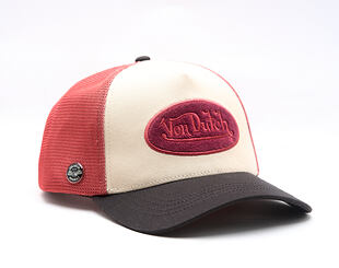 Kšiltovka Von Dutch - Baseball - Patch Premium - Black / Red