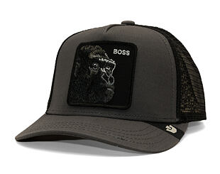 Dětská kšiltovka Goorin - The Boss Trucker Mini - Gorilla - Oil