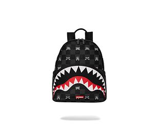 Batoh Sprayground - Gray Peeking Character Check Savage Backpack