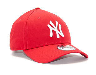 Kšiltovka New Era 9FORTY MLB League Basic New York Yankees - Scarlet / White