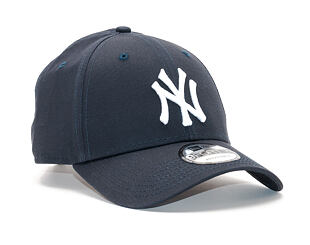 Kšiltovka New Era 9FORTY MLB League Basic New York Yankees Strapback Navy / White
