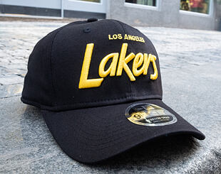 Kšiltovka New Era 9FIFTY Los Angeles Lakers Wordmark Black/OTC