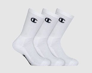 Ponožky Champion 3P CREW SOCKS LEGACY White CH0008QG-8V0