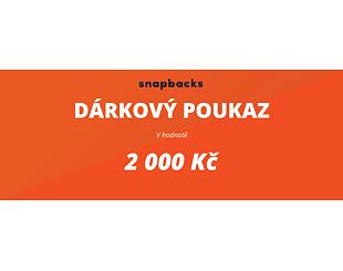 Dárkový poukaz na nákup v hodnotě 2000 Kč