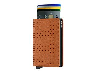 Peněženka Secrid Slimwallet Perforated Cognac