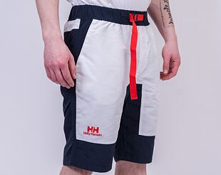 Kraťasy Helly Hansen YU20 SHORTS 597 NAVY/WHITE/RED