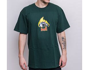 Triko HUF Roasted T-Shirt Dark Green