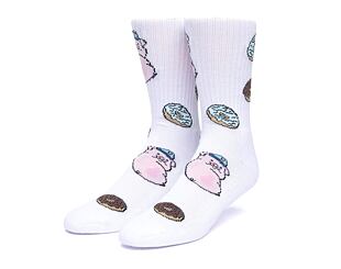 Ponožky HUF Feed Time Sock White