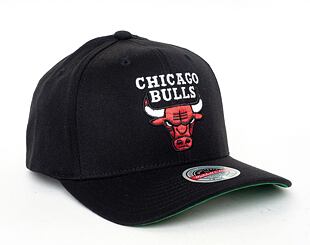 Kšiltovka Mitchell & Ness Chicago Bulls 50th Anniversary Patch 110 Snapback Black