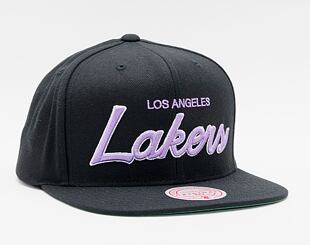 Kšiltovka Mitchell & Ness Los Angeles Lakers Foundation Script 2 Snapback Lakers Black