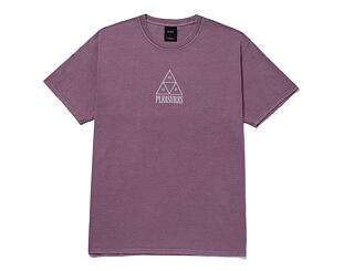 Triko HUF × Pleasures  Dyed T-Shirt Purple