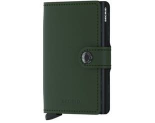 Peněženka Secrid Miniwallet Matte Green / Black