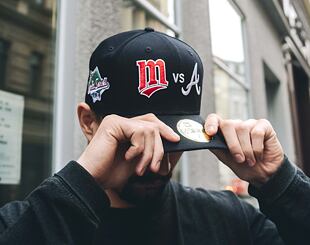 Kšiltovka New Era 59FIFTY 1991 World Series Atlanta Braves VS Minnesota Twins Fitted Navy