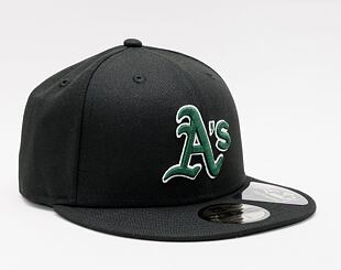 Kšiltovka New Era 59FIFTY MLB Repreve 5 Oakland Athletics Fitted Black