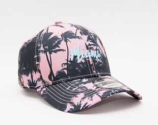 Kšiltovka New Era 9FORTY Tropical Strapback Pink