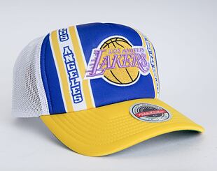 Kšiltovka Mitchell & Ness Los Angeles Lakers Retro Trucker Snapback HWC Purple / Yellow