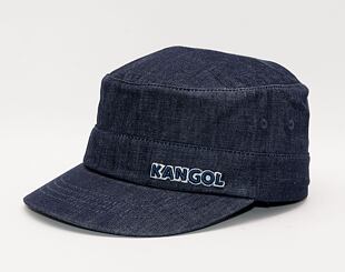 Kšiltovka Kangol Denim Flexfit Army Cap Indigo