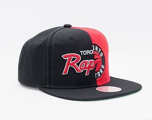 Kšiltovka Mitchell & Ness Split Crown Snapback Toronto Raptors Black