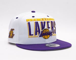 Kšiltovka New Era 9FIFTY NBA Retro Title Los Angeles Lakers White