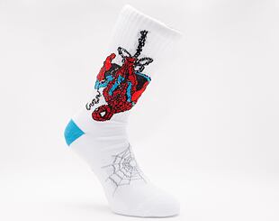 Ponožky HUF x Spider-Man Legend Anew Sock white