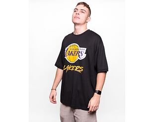 Triko New Era NBA Script Mesh Tee Los Angeles Lakers