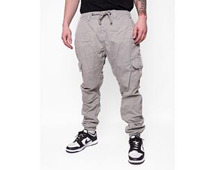 Kalhoty Urban Classics Cargo Jogging Pants Wolf Grey