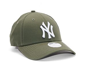 Dámská kšiltovka New Era - 9FORTY League Essential - NY Yankees - New Olive / White