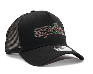 Kšiltovka New Era 9FORTY A-Frame Trucker Essential Aprilia Black