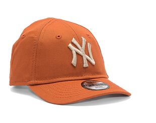 Dětská kšiltovka New Era 9FORTY Kids MLB League Essential New York Yankees Redwood / Oat Milk